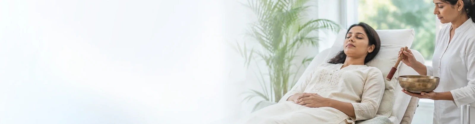 Sound healing consultation for stress, sleep, and emotional wellness at Sparsa Homeocare