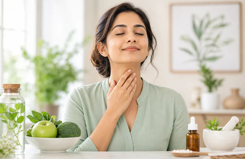 Thyroid balance homeopathy article cover